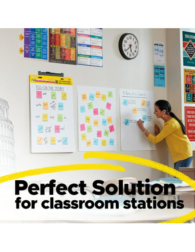 Post-it Super Sticky Easel Pad 63.5x76.2 cm Blanco Rayado 2 Pads