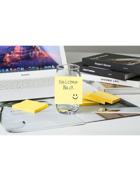 Notas Adhesivas Pop Up TKTB 3x3 Amarillo 18 Pads 56 Hojas