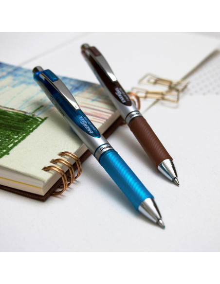 Bolígrafos de Gel Pentel EnerGel RTX 0.7mm Tinta Variada Bolígrafos de Gel Pentel EnerGel RTX 0.7mm Tinta Variada