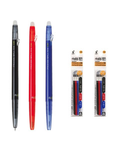 Bolígrafo Gel Borrable Pilot FriXion Ball Slim 0.38mm Set 9p