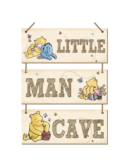 Decoración de Pared Winnie the Pooh - Juego de 3 Piezas