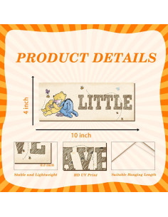 Decoración de Pared Winnie the Pooh - Juego de 3 Piezas 2