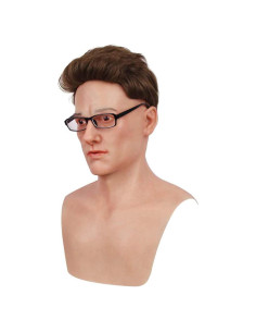 Máscara de Silicona Realista TEYVIYI para Hombres - Halloween