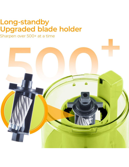 Sacapuntas Eléctrico M&G Dinosaurio Verde USB 7-8mm