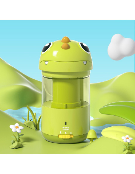 Sacapuntas Eléctrico M&G Dinosaurio Verde USB 7-8mm