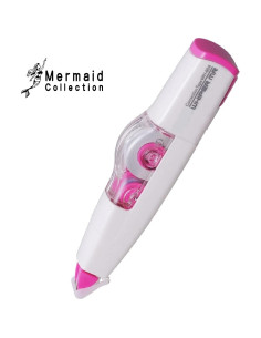 Cinta Correctora Colección Sirena 6m 4mm Blanca Recargable 2