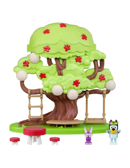 Juego de Árbol Bluey S8 con Figuras y Accesorios