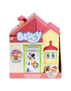 Sorpresa de Peluche Bluey con Stickers y Cartel - 1.07 kg