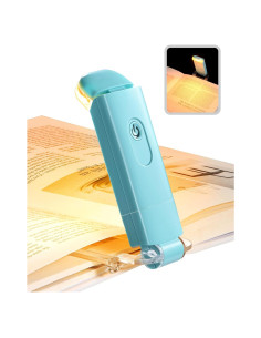 Luz de Lectura Recargable DEWENWILS LED Clip Azul