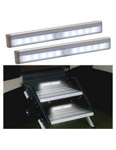 Luces de Escalera LED CCBASEBALL con Sensor de Movimiento - 2 Piezas