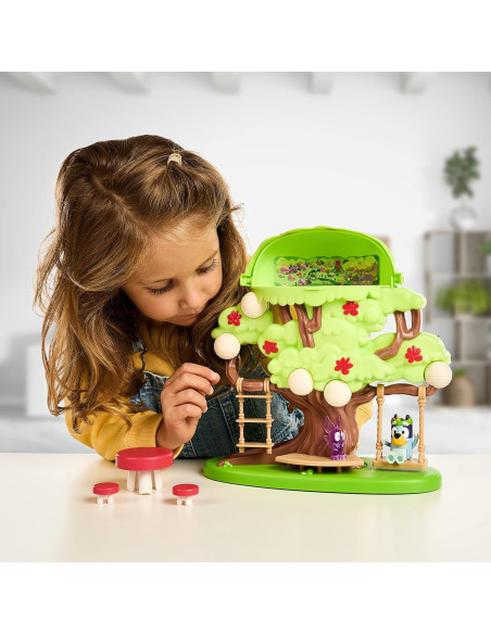 Juego de Árbol Bluey S8 con Figuras y Accesorios