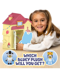 Sorpresa de Peluche Bluey con Stickers y Cartel - 1.07 kg 2