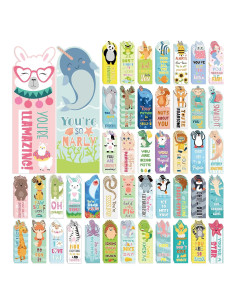 144 Marcadores de Página Animales Skyygemm 15.24x5.08cm