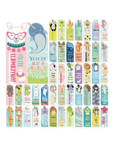 144 Marcadores de Página Animales Skyygemm 15.24x5.08cm
