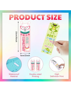 144 Marcadores de Página Animales Skyygemm 15.24x5.08cm 2