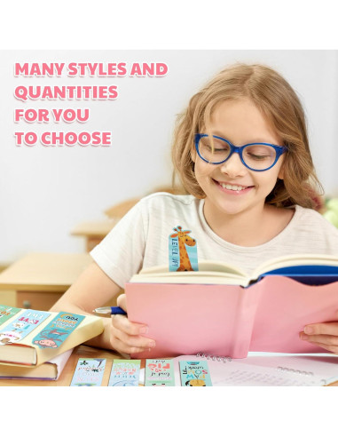 144 Marcadores de Página Animales Skyygemm 15.24x5.08cm