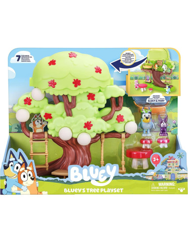 Juego de Árbol Bluey S8 con Figuras y Accesorios