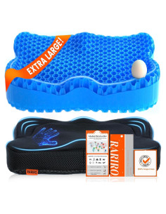 Cojín de Gel RARIRO 50x40.6 cm para Alivio de Presión