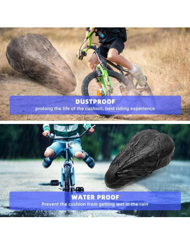 Funda de Asiento de Bicicleta Infantil ANZOME Gel 22.86x15.24 cm