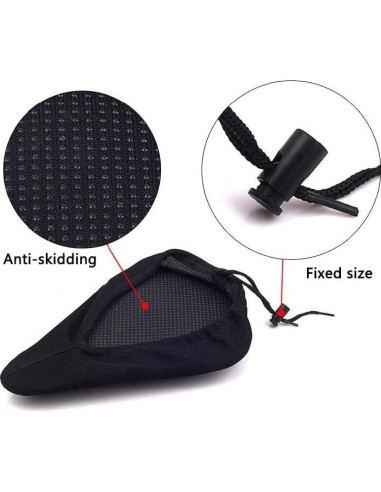 Funda de Cojín de Gel para Asiento de Bicicleta Infantil MI0512 20x13 cm