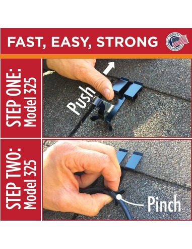 Clips Grip para Cable Térmico Radiant Solutions 325 - 25 Piezas