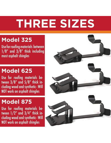 Clips Grip para Cable Térmico Radiant Solutions 325 - 25 Piezas