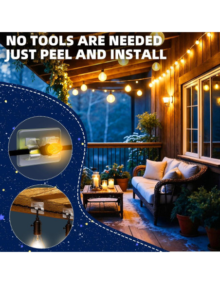 Ganchos Adhesivos para Cables IFLOH - 26 Piezas Resistentes Ganchos Adhesivos para Cables IFLOH - 26 Piezas Resistentes