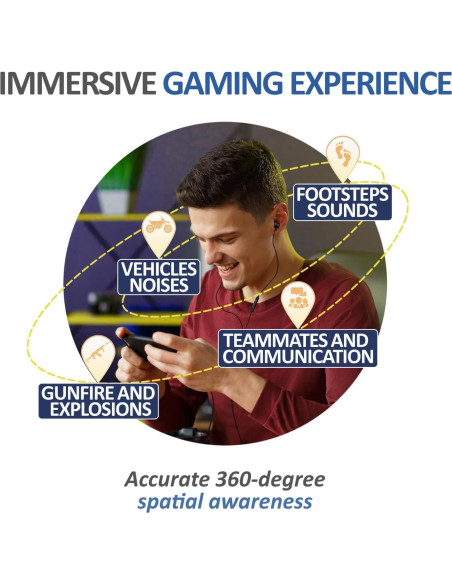 Auriculares USB-C UliX Rider con Aislamiento de Sonido