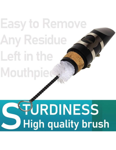 Kit de Cuidado para Clarinete Libretto - Cepillos, Paño y Grasa