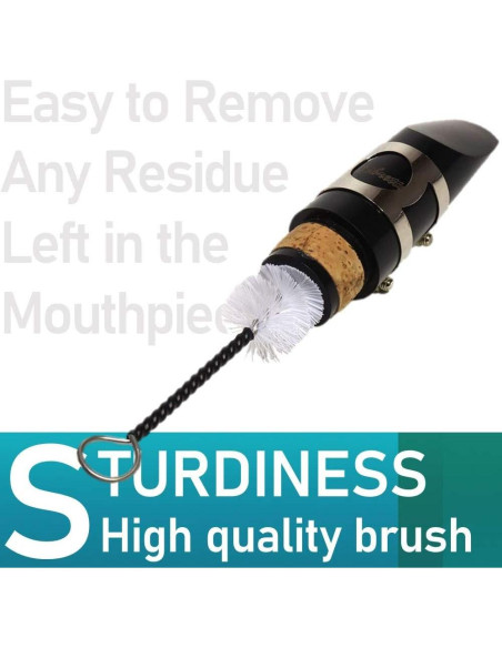 Kit de Cuidado para Clarinete Libretto - Cepillos, Paño y Grasa