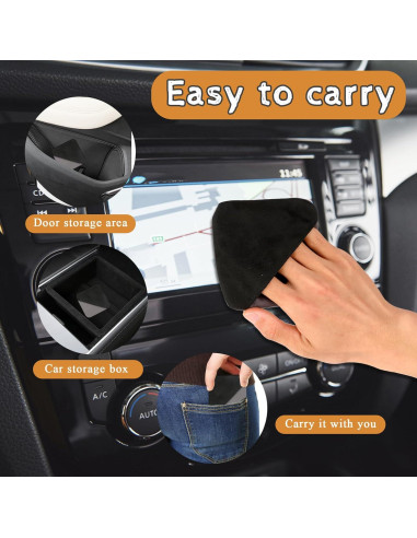 Limpiador de Pantallas de Coche Vin Beauty Microfibra 10x10cm