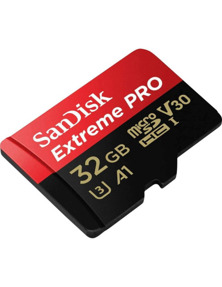 Tarjeta de Memoria SanDisk Extreme PRO microSDHC 32GB UHS-I Tarjeta de Memoria SanDisk Extreme PRO microSDHC 32GB UHS-I
