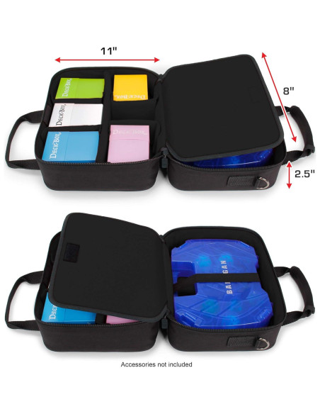 Bolsa de Torneo USA Gear para Bakugan - Estuche Negro Personalizable