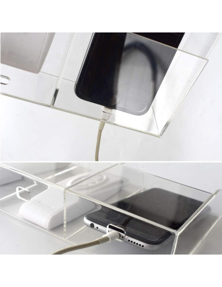 Soporte de Carga para Teléfono Montado en Pared VANCORE Acrílico