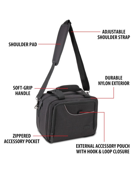 Bolsa de Torneo USA Gear para Bakugan - Estuche Negro Personalizable