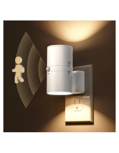 Luz Nocturna Regulable LOHAS con Sensor de Movimiento 3000K