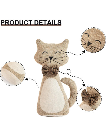 Tope de Puerta Decorativo Marwood Gato 16.5x10.2x30.5 cm