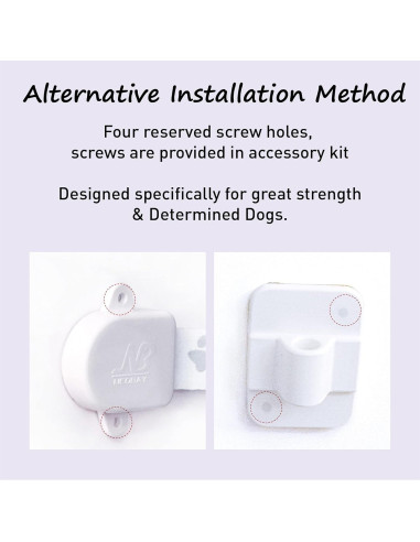 Correa de Puerta Ajustable Neobay para Gatos - Pestillo 24.1cm