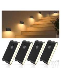 Luces Nocturnas WILLED con Sensor de Movimiento 4-Pack