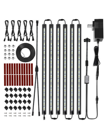 Kit de Luz LED Litever con Sensor de Movimiento 12"