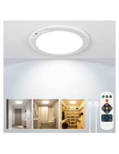 Luz de Techo LED Recargable Rodalims RL0029A1 con Control Remoto