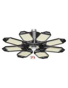 Luz de Garaje LED Hinersound Y8 con Sensor de Movimiento 300W