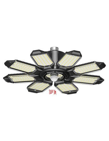 Luz de Garaje LED Hinersound Y8 con Sensor de Movimiento 300W