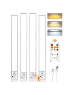 Luces Bajo Gabinete LED LENOMA 40.6cm Control Remoto 4000mAh