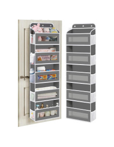 Organizador Colgante sobre la Puerta KYEVIS 5 Estantes 10 Bolsillos