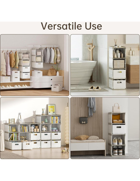 Estante Colgante HAIXIN de Plástico 3 Niveles con Cajón