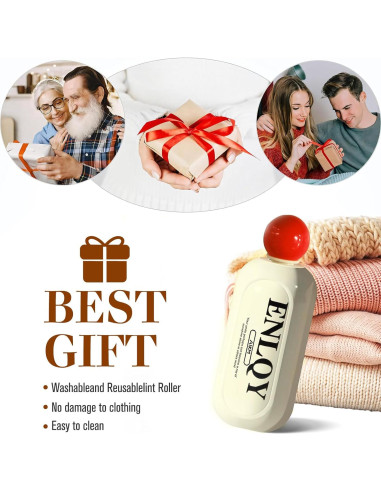 Rodillo para Pelusa 2 en 1 ZEKURAPA Lavable y Ecológico