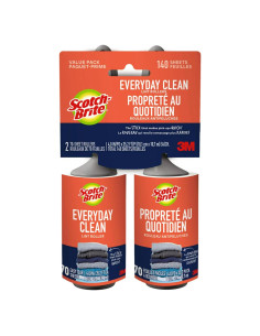 Rodillo Quitapelusas Scotch-Brite 2 Rodillos 140 Hojas