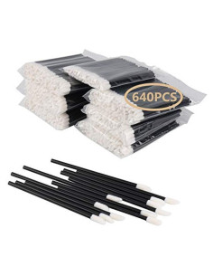 640 Cepillos de Labios Desechables Mooerca - Aplicadores de Maquillaje