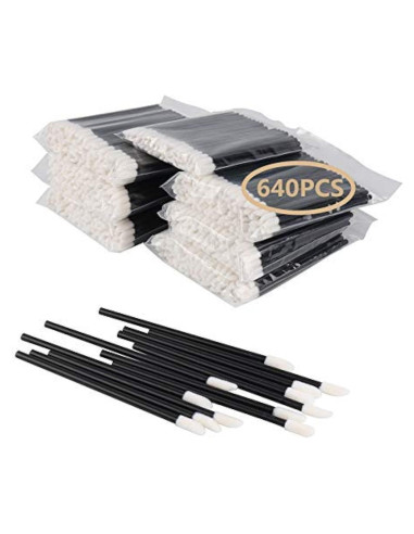 640 Cepillos de Labios Desechables Mooerca - Aplicadores de Maquillaje